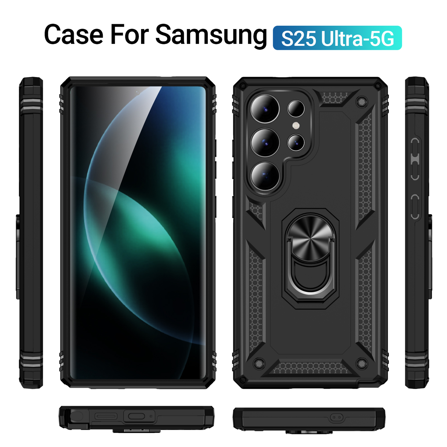 Samsung S25 Ultra Case - Black