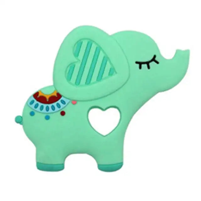 Kapai Kiwi Silicone Elephant Teether - Babyonline