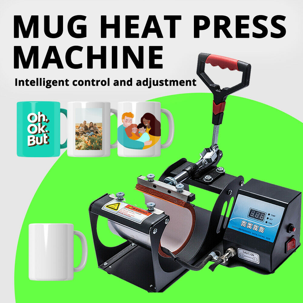 Mug Heat Press Transfer Machine for Coffee Cup Latte