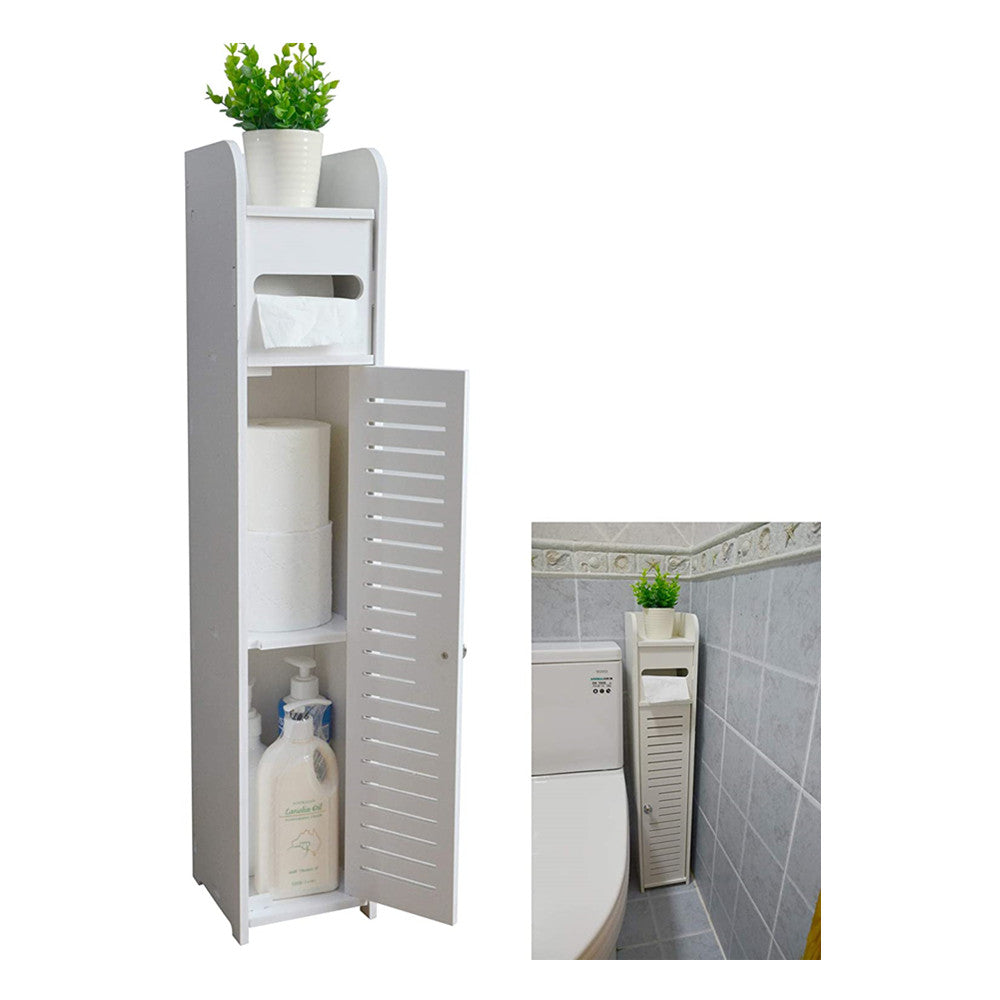 Bathroom Storage Cabinet Shelf Corner Organiser