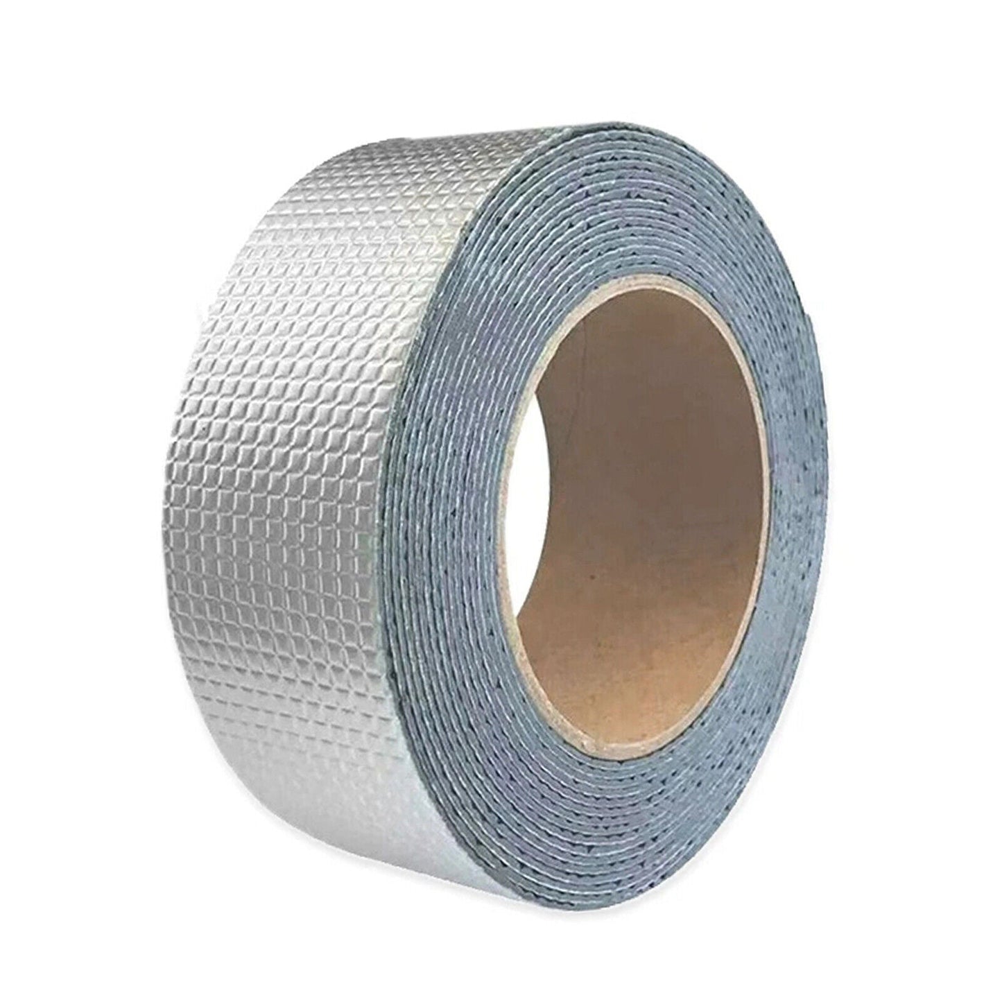 5cmx5M Waterproof Tape Butyl Seal Rubber Roof Repair Aluminum Foil Tape - salelink.co.nz
