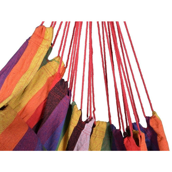 Red Hanging Hammock Chair Swing Outdoor Camping