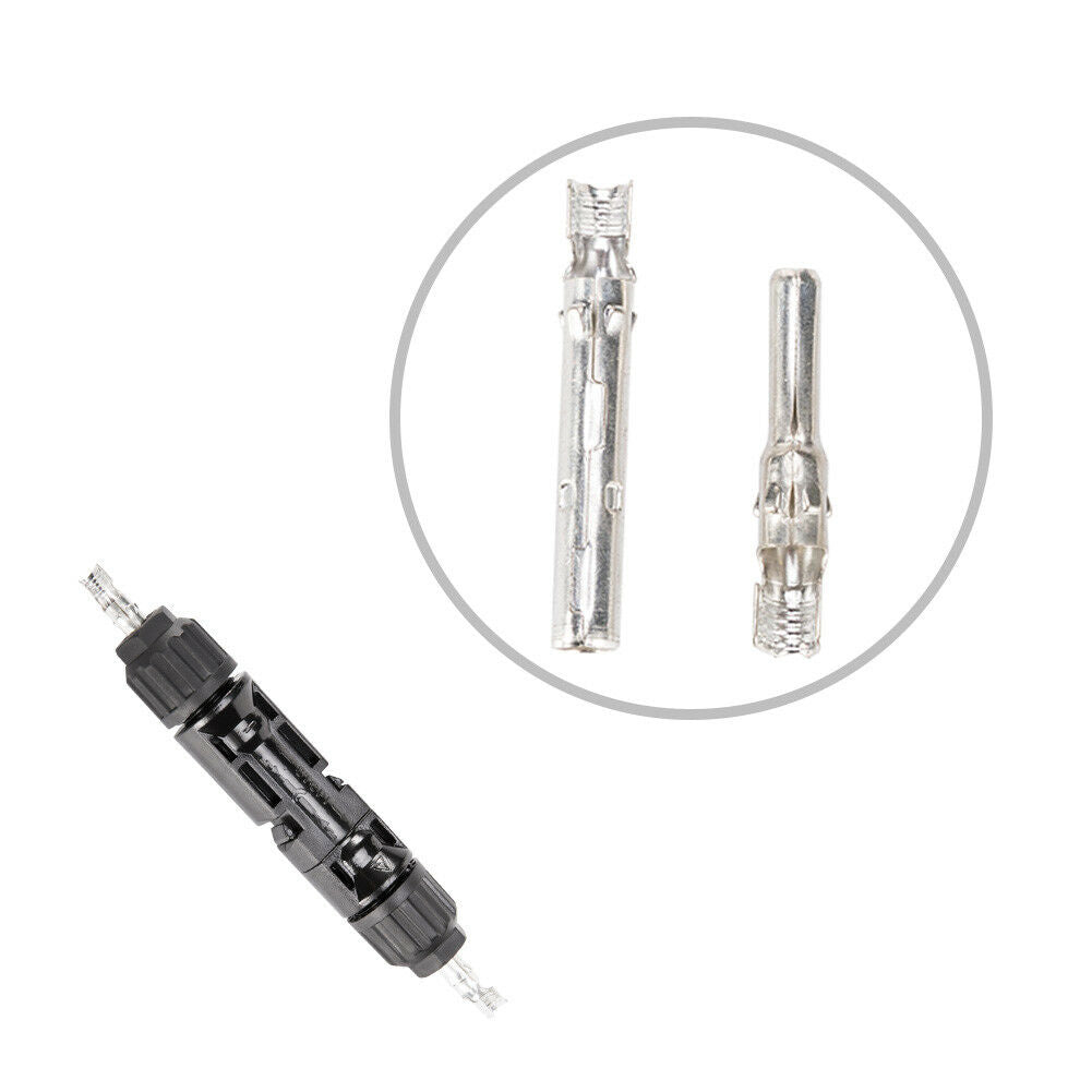 10 Pairs MC4 Connectors Solar Panel 30A Line Plug Socket Male & Female PV IP67 - salelink.co.nz