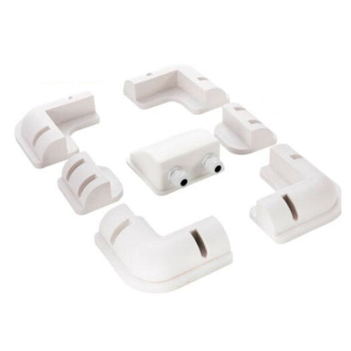 Solar Panels Corner Mounting Brackets Kit 7PCS Caravan Boat RV Vehicle Roof Mount