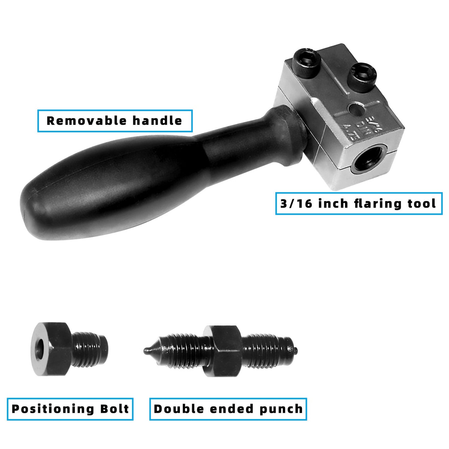 Double Flaring Tool Kit Brake Pipe Flare Vehicle Brake Lines Repairing workshop