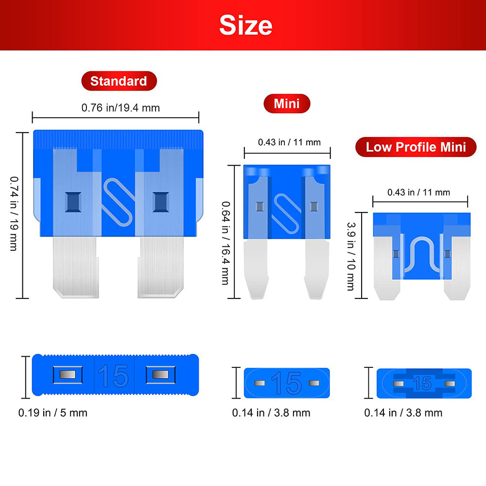 306PCS Car Fuse Kit