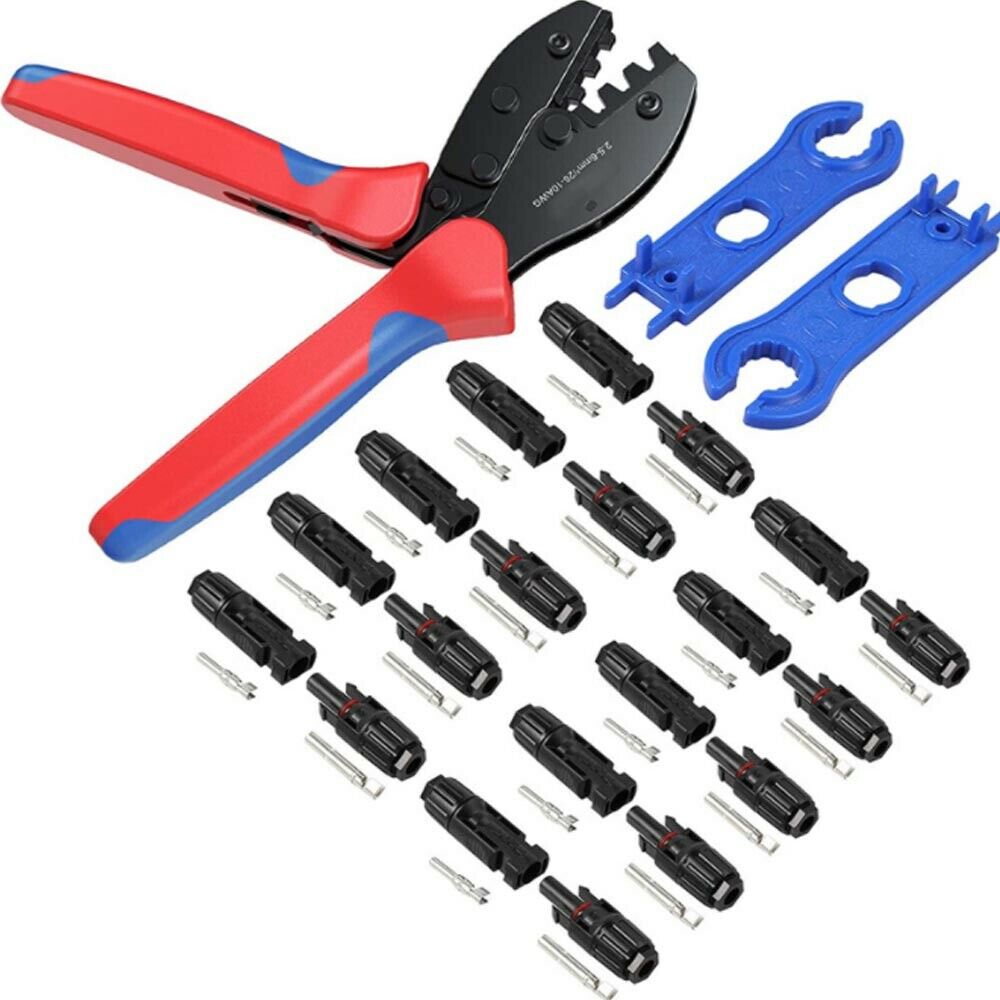 Solar Crimper MC4 PV Crimping Pliers Cable Terminals Tool Panel Cable Connector