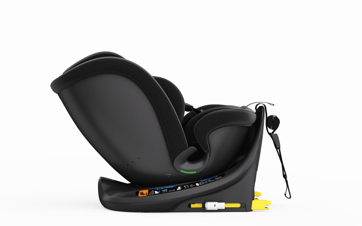 Pre-order Baby Brightness 360 Rotating ProtecMax Car Seat Black ETA: 2nd October 2025