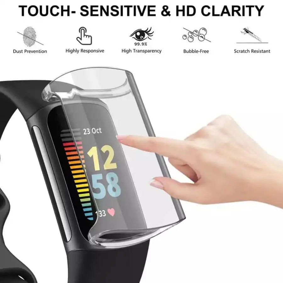 Fitbit Charge 5 - Protective Case (Clear)