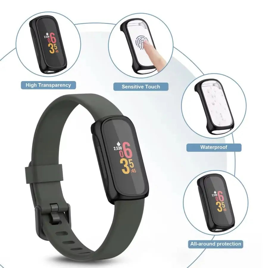 Fitbit Inspire 3 - Protective Case (Silver)