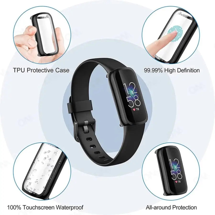 Fitbit Luxe - Protective Case (Clear)