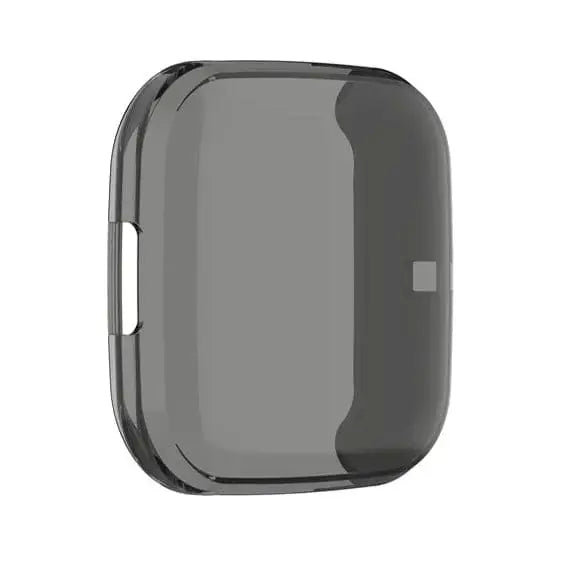 Fitbit Versa 2 - Protective Case (Transparent Black)