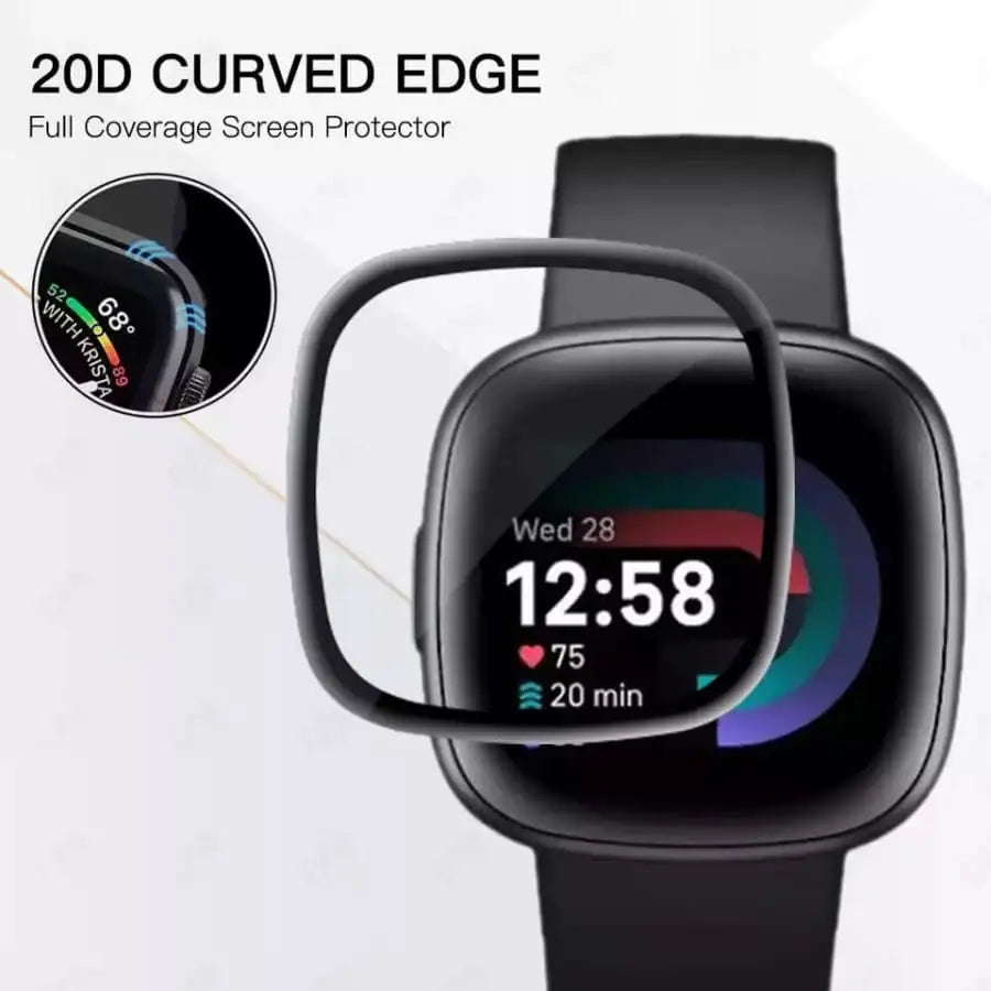 Fitbit Versa 4 - Screen Protectors (Pack of 5)