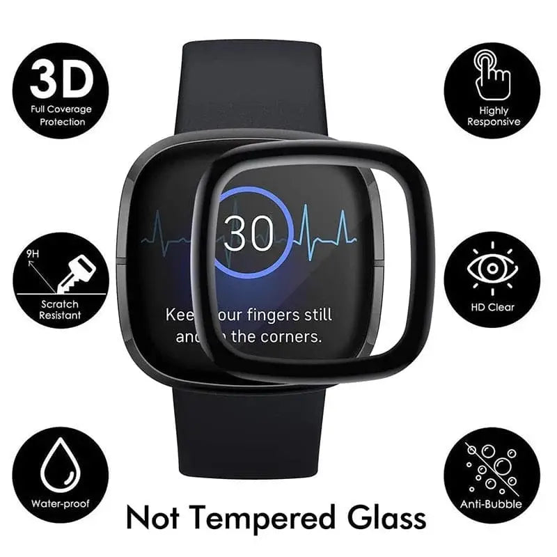 Fitbit Versa 4 - Screen Protectors (Pack of 5)