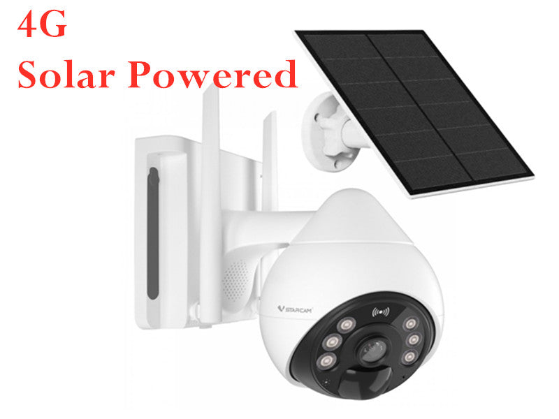 4G Solar Outdoor Security Camera