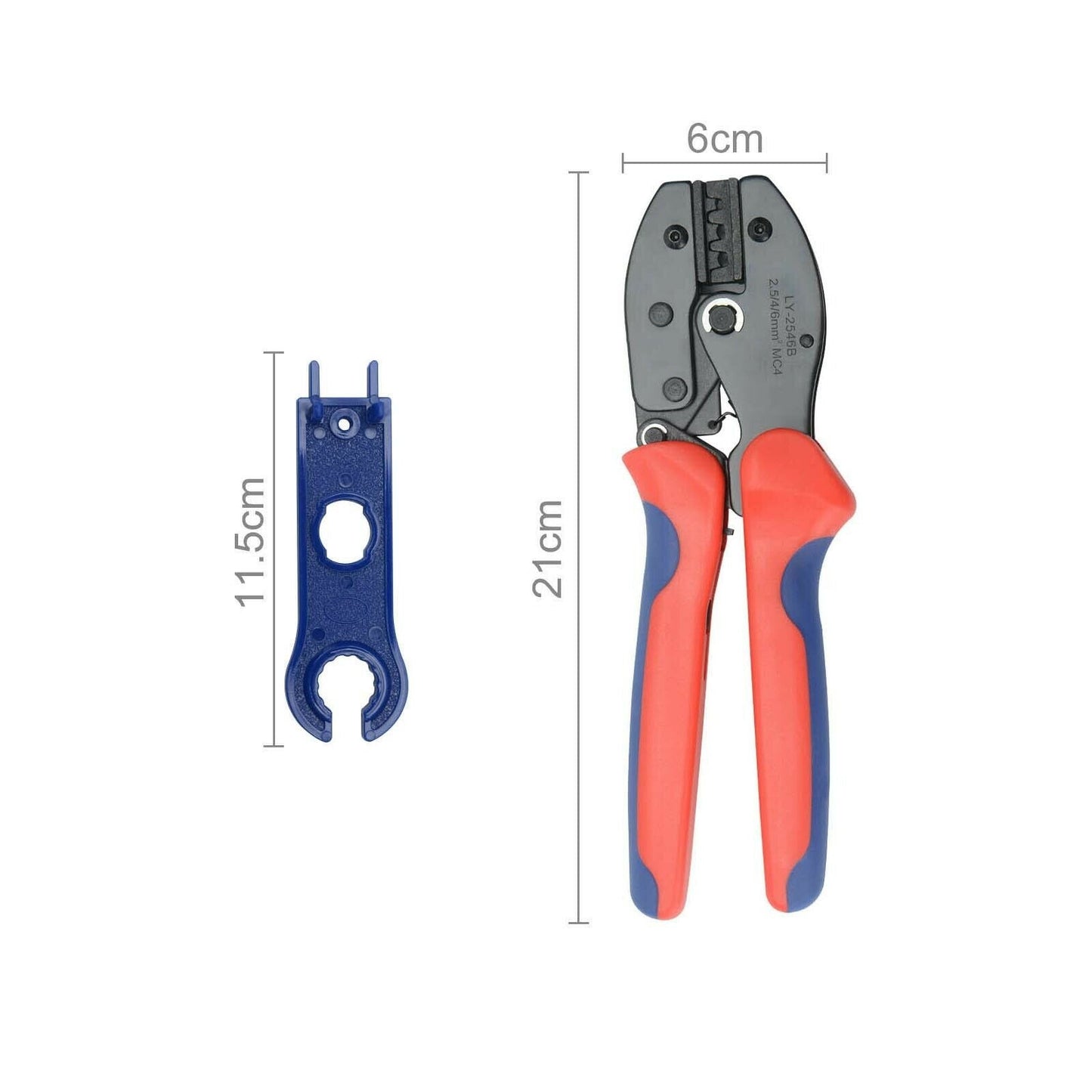 Solar Crimper MC4 PV Crimping Pliers Cable Terminals Tool Panel Cable Connector