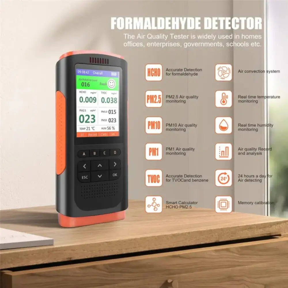 Air Quality Monitor & Formaldehyde Detector
