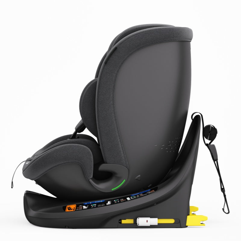 360° Rotating Baby Car Seat – Baby Brightness ProtecMax Grey