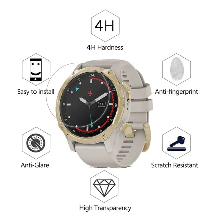 Garmin Descent Mk2S - Screen Protectors (Pack of 5)