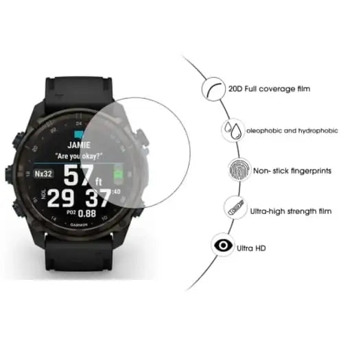 Garmin Descent Mk3i (51mm) - Screen Protectors (Pack of 5)