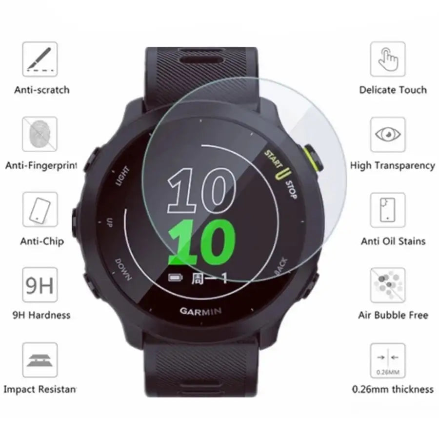 Garmin Forerunner 158 Watch - Screen Protectors (Pack of 5)