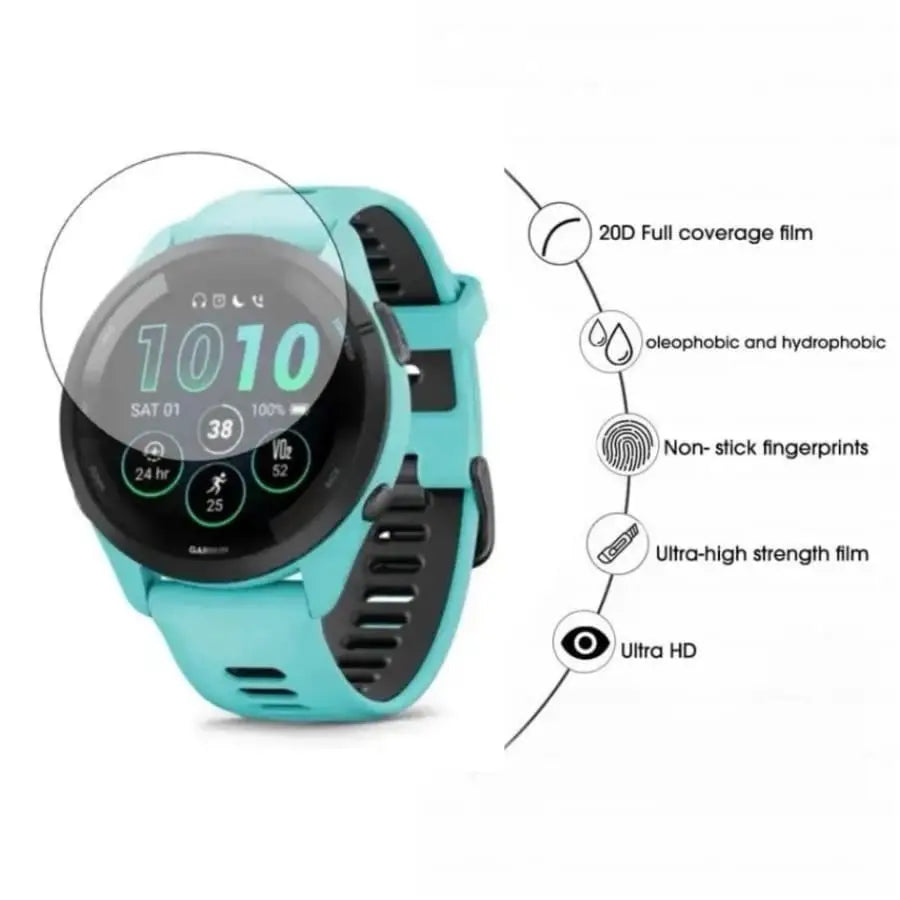 Garmin Forerunner 265 Watch (46mm) - Screen Protectors (Pack of 5)