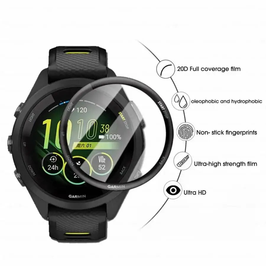 Garmin Forerunner 265S - Screen Protectors (Pack of 5)