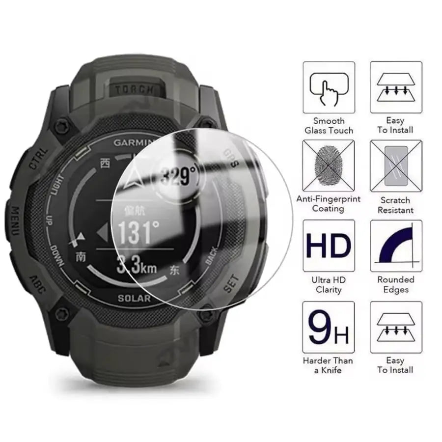 Garmin Instinct 2X Solar Series Screen Protector (Pack of 5)
