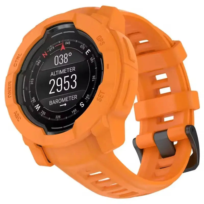 Garmin Instinct 3 (45mm) - Protective Case (Orange)