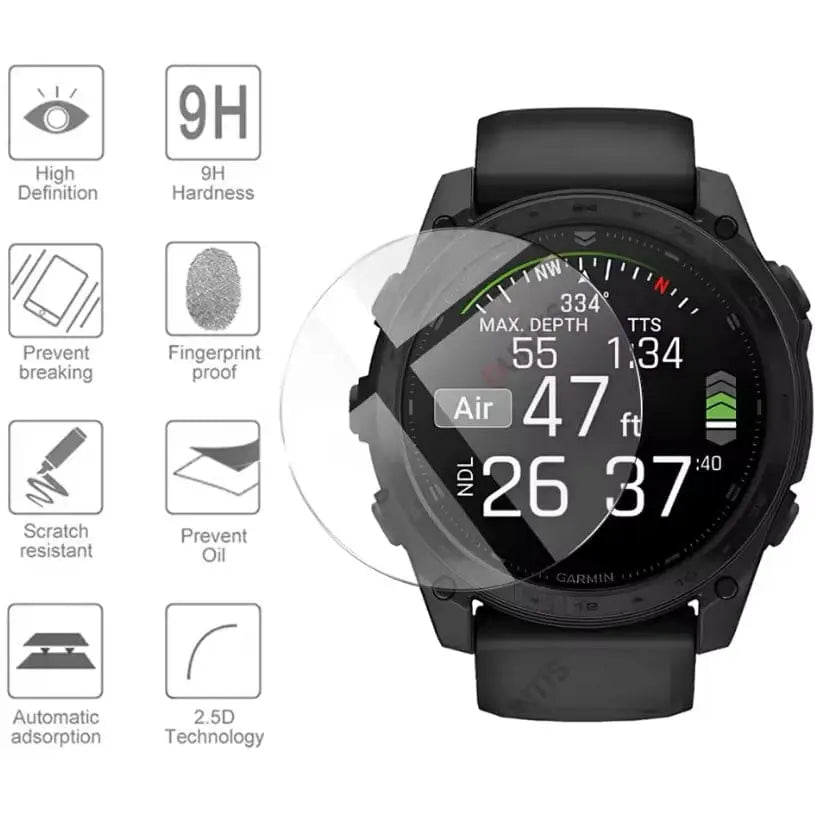 Garmin Tactix 8 (47mm) - Screen Protector (Pack of 5)