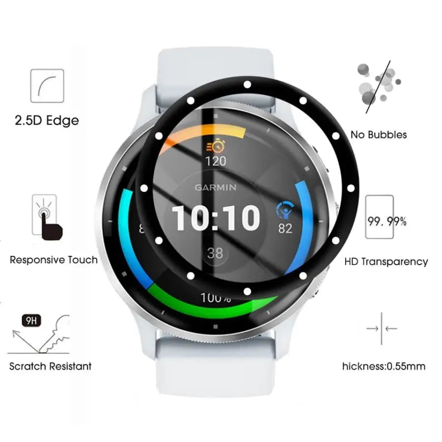 Screen Protectors for Garmin Venu 3S (Pack of 5)