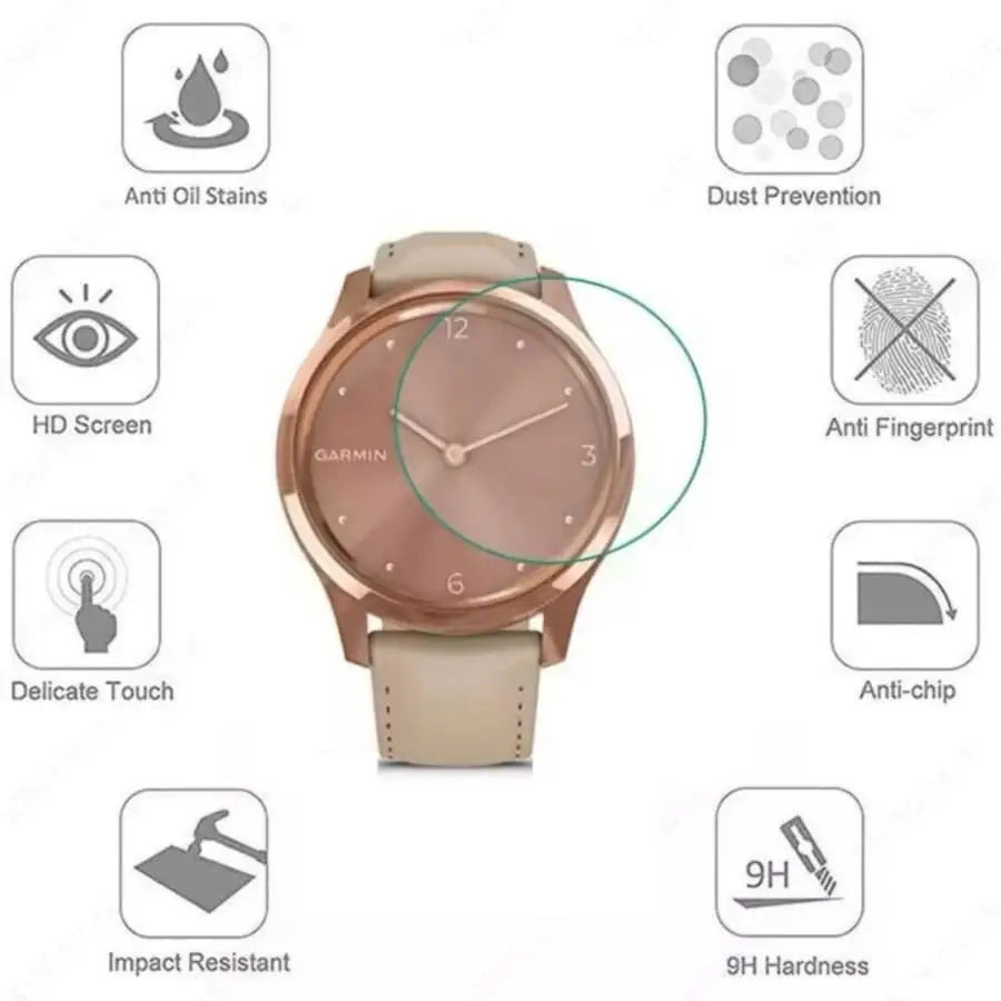 Garmin Vivomove Luxe - Screen Protectors (Pack of 5)