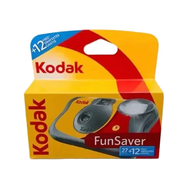Disposable Film Camera with Flash, 27/39 Sheets