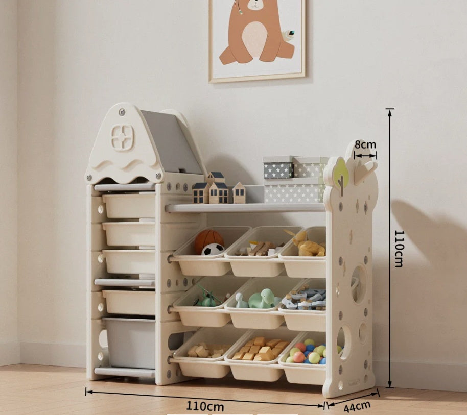 Kids Toy Storage Organizer Green - image 2
