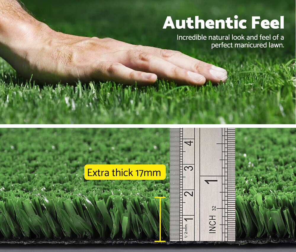 1X10M Artificial Grass 17MM 10M2