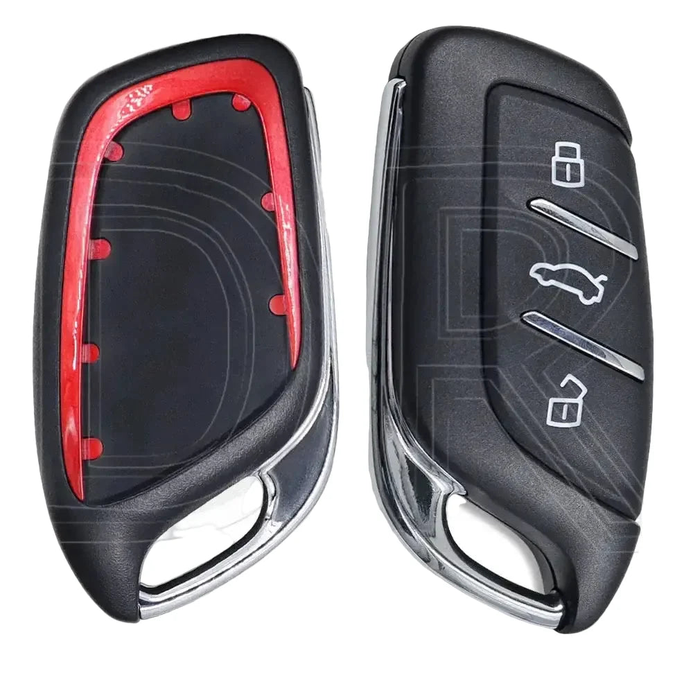 3-Button Replacement Remote Key Shell for MG ZS EV, MG4 EV, MG5, MG6, EHS & Mulan