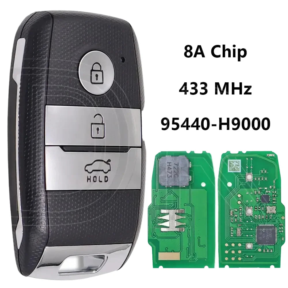 433MHz 8A Proximity Remote Key for Kia Rio (2017ā2018) FCCID: SYEC3FOB1611