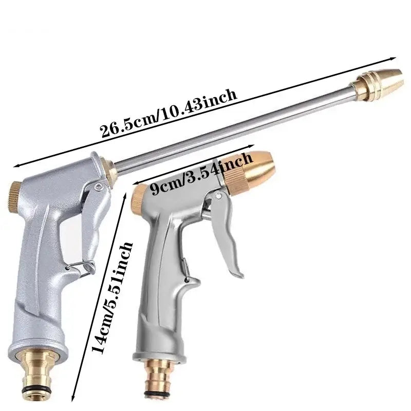 Heavy-Duty Brass Garden Sprayer with Adjustable Nozzle (2 types of models available)