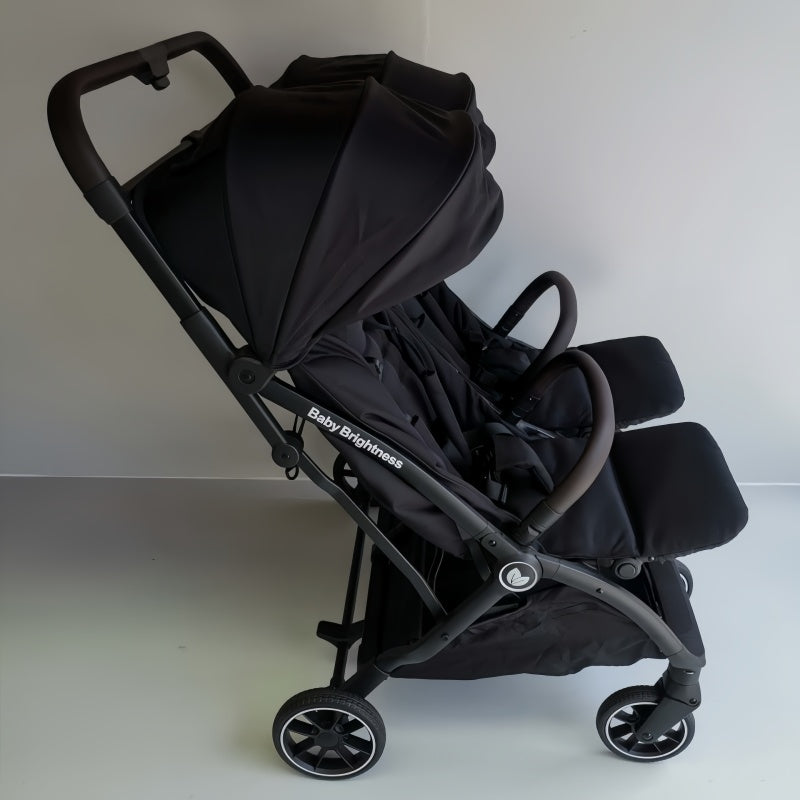 Double Pram – FlexGo Duo double stroller Black