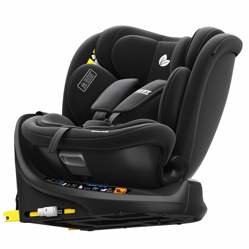 Pre-order Baby Brightness 360 Rotating ProtecMax Car Seat Black ETA: 2nd October 2025