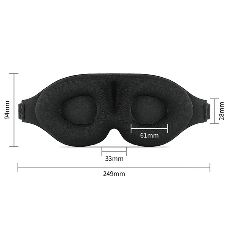 Travel Sleep Eye Mask 3D Memory Foam Padded Light Sleeping Blindfold