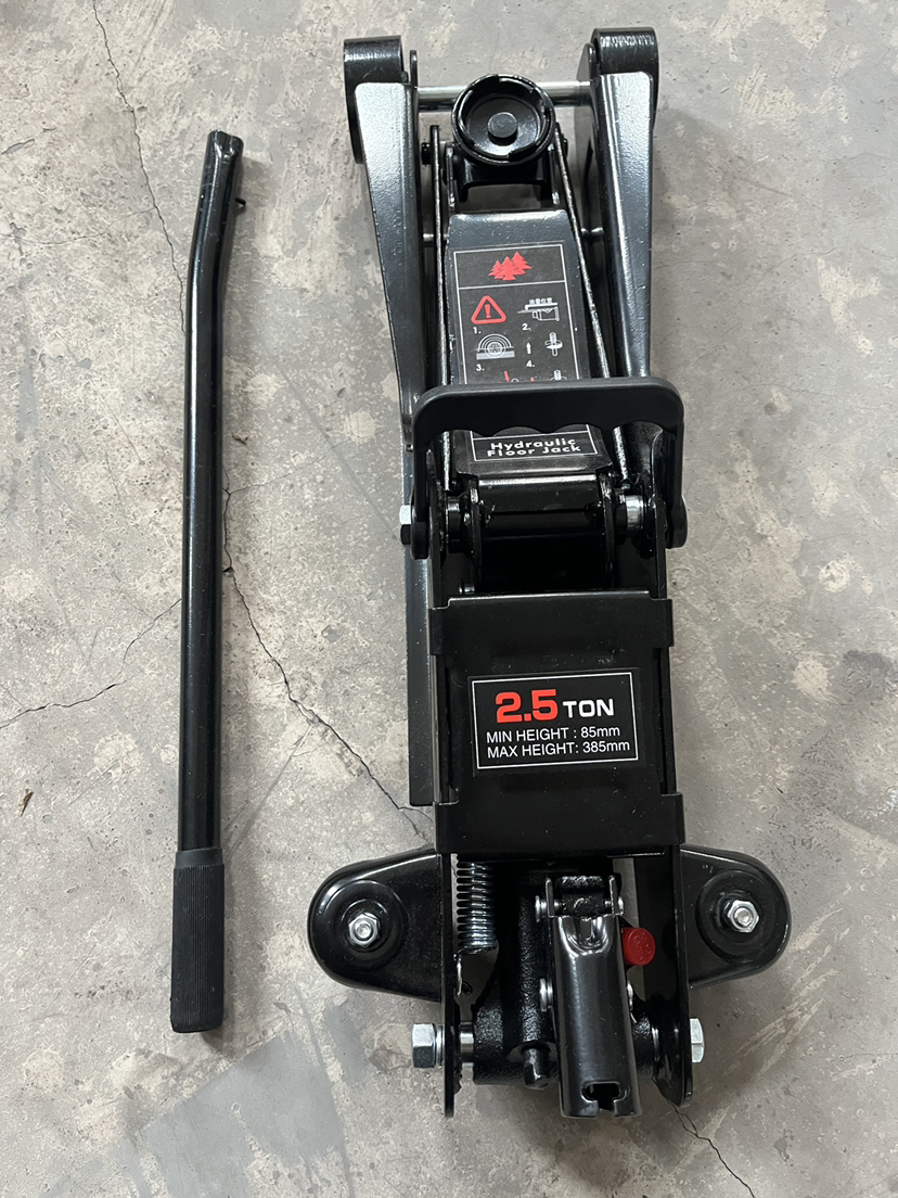 2.5 Ton Hydraulic Floor Jack Low Profile Car Trolley Jack Lift 85-385MM