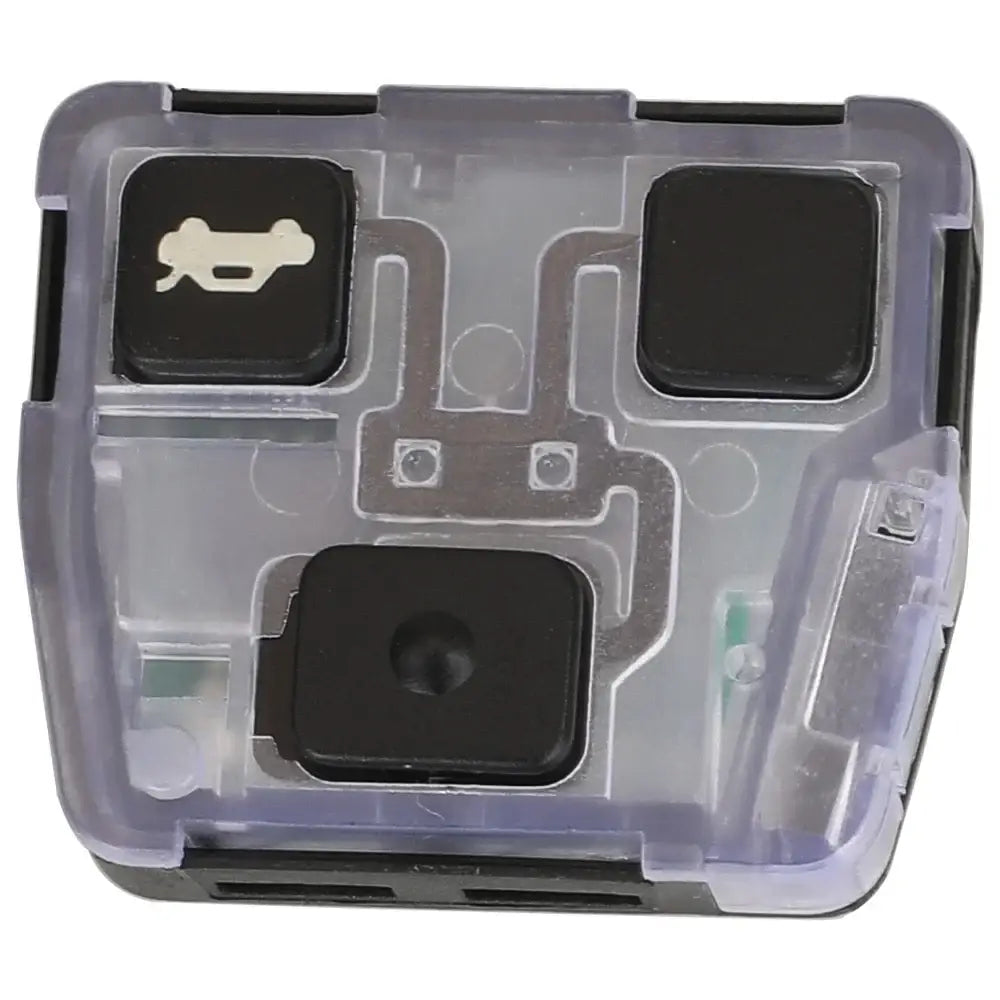 2/3-Button Remote Key Fob 433MHz 4D67/4C Chip for Toyota Corolla, Yaris & Avensis (1998+)