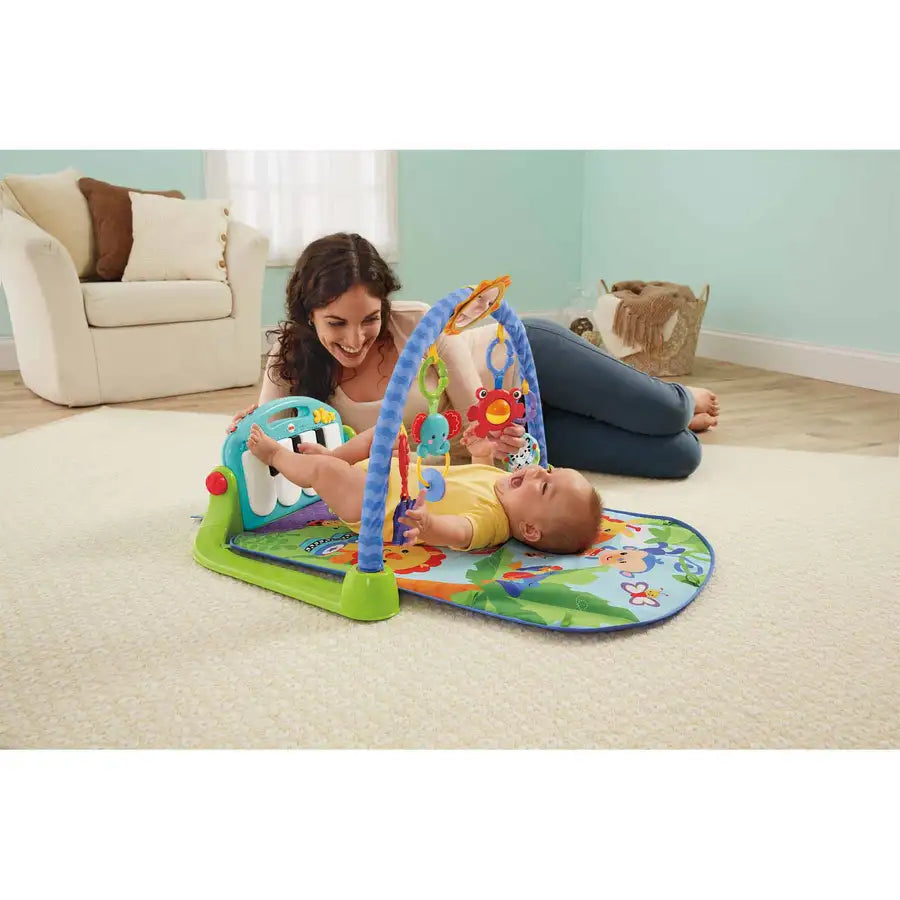 SKEP Kick & Play Piano Musical Gym - Blue 8840