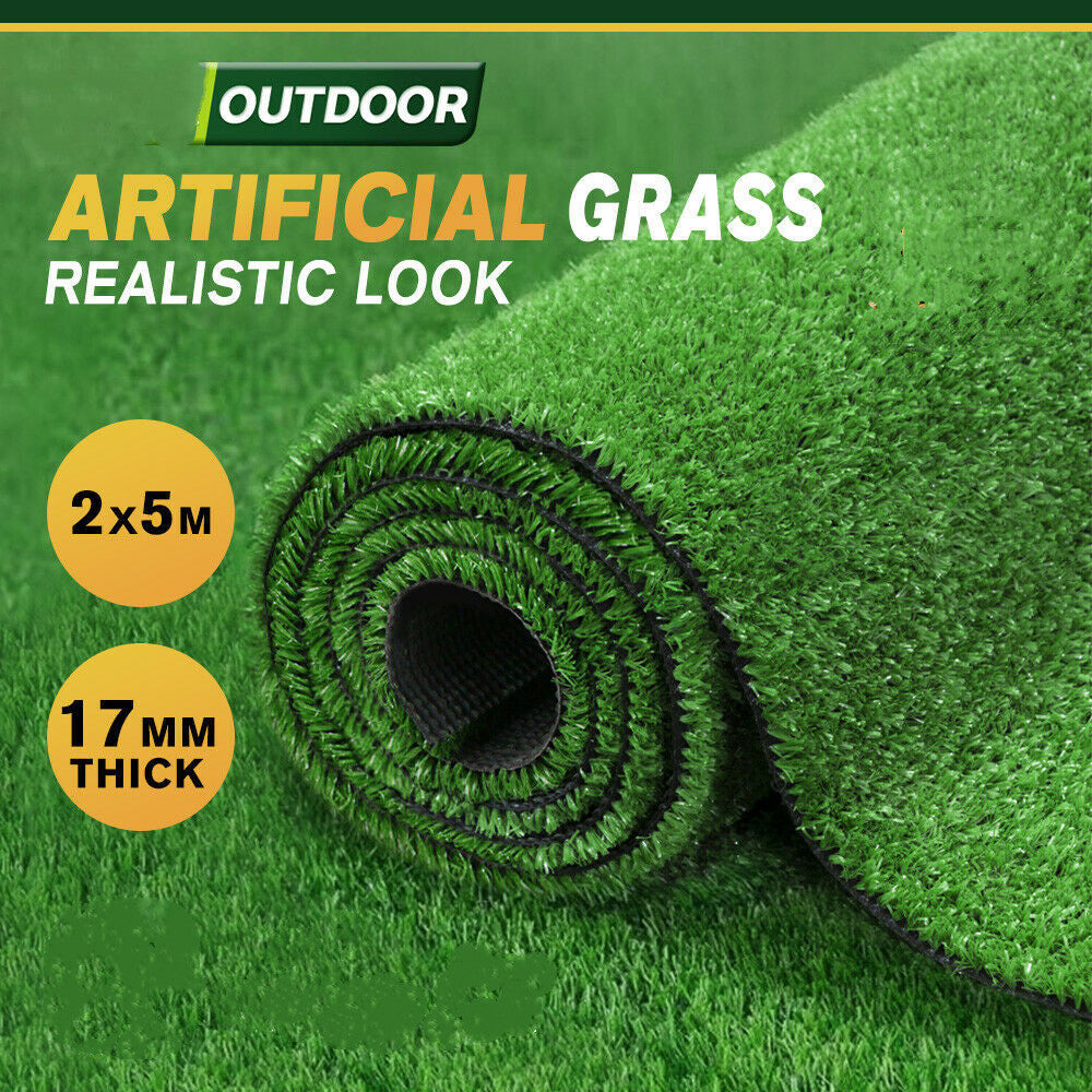 2X5M Artificial Grass 17MM 10M2