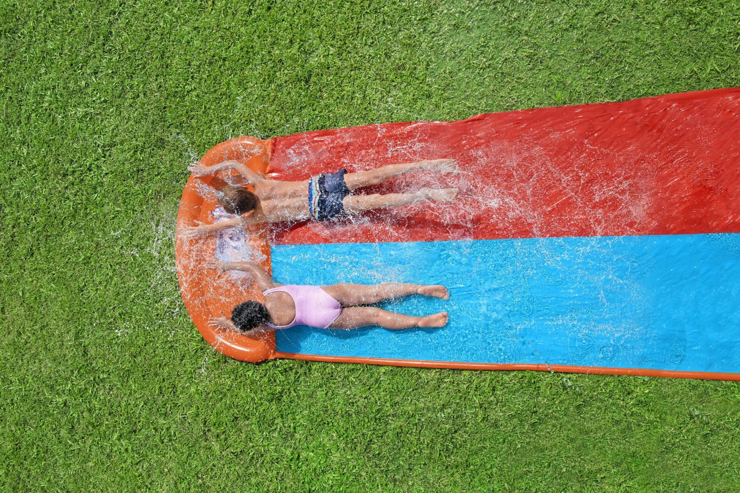 Bestway 4.88m Double Lane Inflatable Water Slide