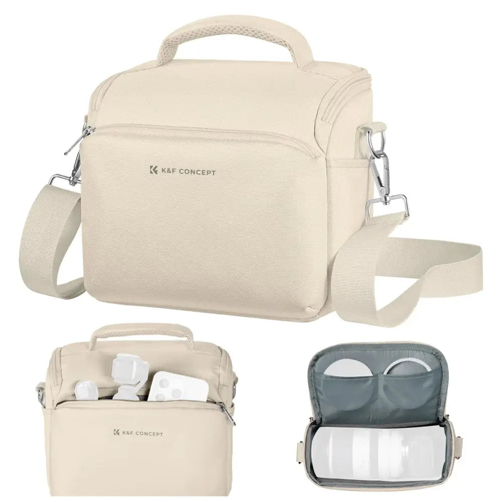 Waterproof Crossbody Camera Bag for DSLR/SLR & Instax Mini 12 Cameras