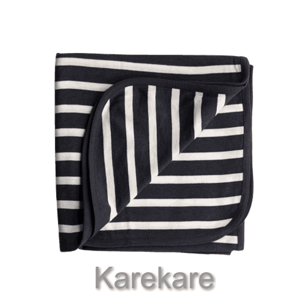 *BUY 1 GET 1 FREE* Woolbabe Merino/Organic Cotton swaddle/blanket STRIPES