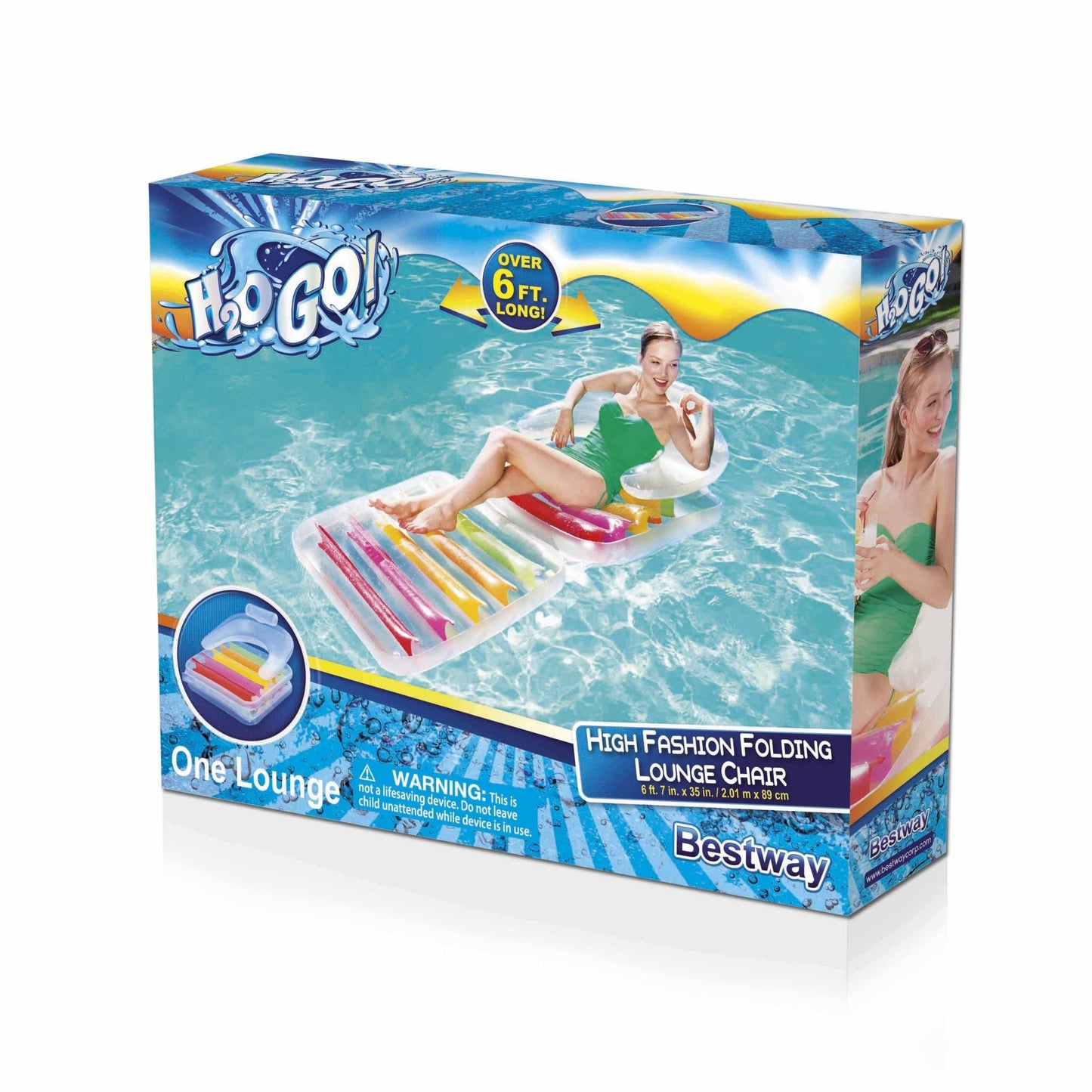 Bestway Inflatable Pool Float 201 x 89 cm