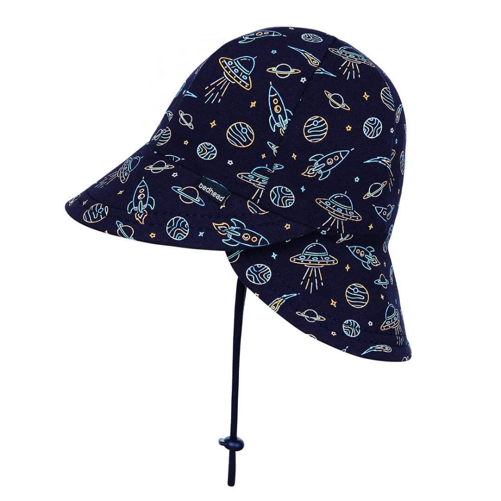 Bedhead -Patterned Baby & Toddler Legionnaire Flap Hat